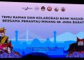 Ratusan Perantau Minang di Jawa Barat Ramaikan Temu Ramah dan Kolaborasi Bersama Bank Nagari